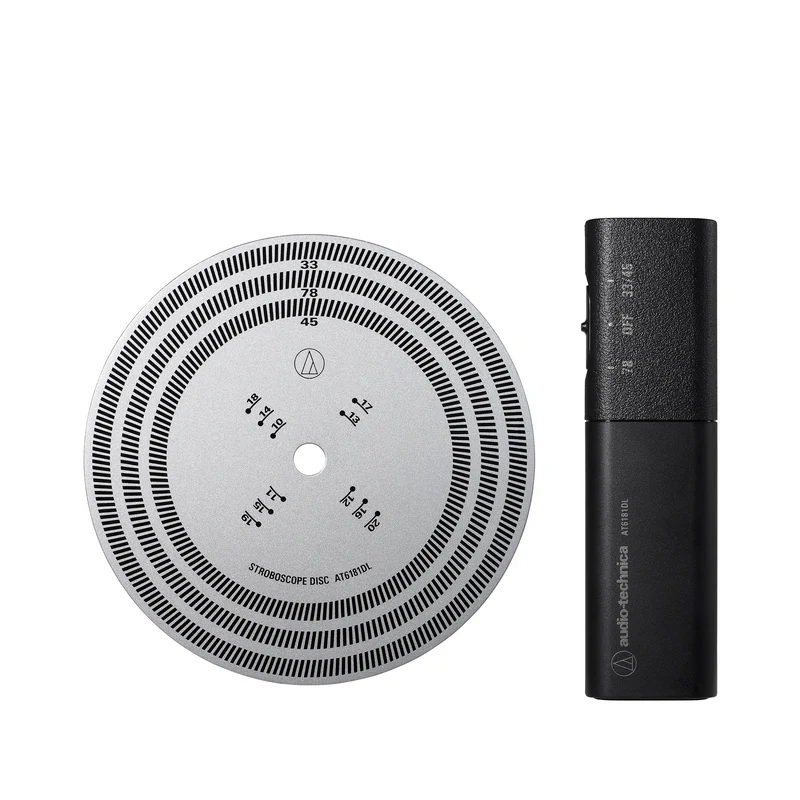 Audio-Technica Consumer AT6181DL Stroboscope Disc & Quartz Strobe Light
