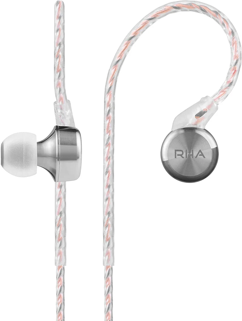 RHA CL750 Ultra Wide Band High Resolution High Impedance Earphones Aluminum