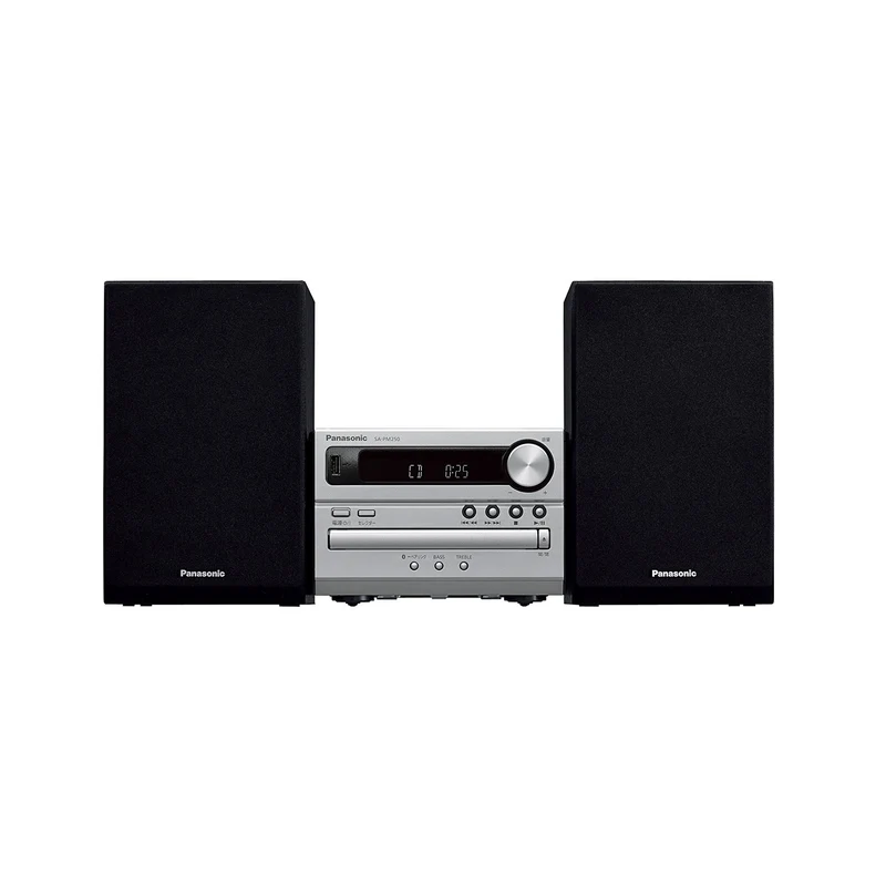 Panasonic SC-PM250 CD stereo system USB Memory / Bluetooth correspondence Silver